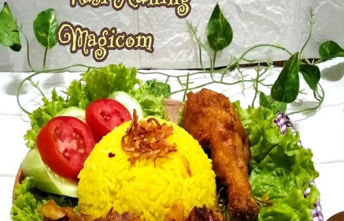 Resep nasi Kuning Magicom Dijamin Nikmat dan Mudah