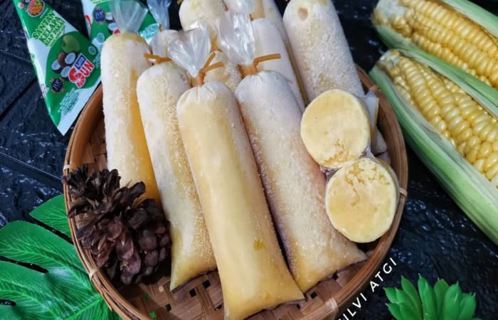 Resep Es Lilin Jagung Santan Mudah dan Praktis Dihidangkan