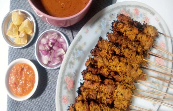 Resep Sate Klopo  Sate Daging Kelapa Paling Mudah dan Enak