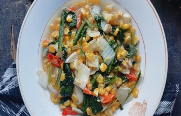 Resep Tumis Sawi Jagung Dijamin Nikmat dan Mudah