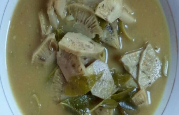 Resep Sayur  Kuwah Pliek U (boh Kulu) Kluwih Daun Melinjo Paling Mudah dan Enak