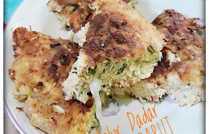 Resep Telur Dadar Kelapa Parut Dengan Bahan Sederhana