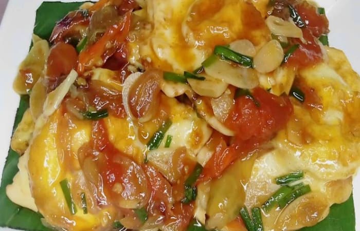 Resep Telur Ceplok Saos Dengan Bahan Sederhana