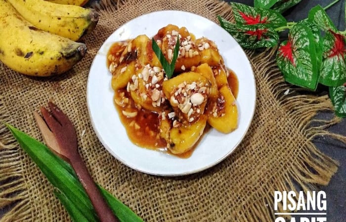 Resep Pisang Gapit Kacang Paling Praktis dan Simple