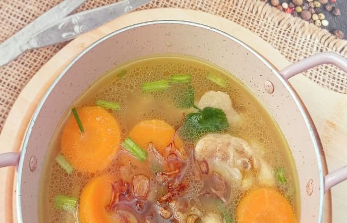 Resep Sop Ayam Simpel Favorit Bunda
