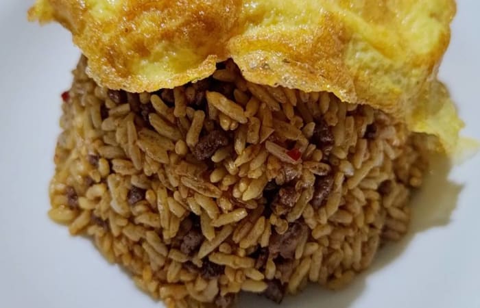 Resep Nasgor Darling (nasi Goreng Telur Dadar Dan Daging Giling) Dijamin Nikmat dan Mudah