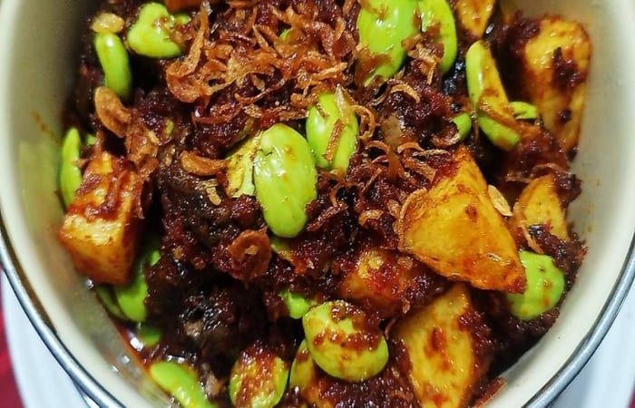 Resep Sambel Hati Kentang Pete Paling Praktis dan Simple