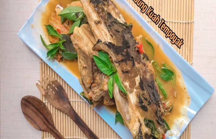Resep Kepala Baung Kuah Tempoyak Mudah dan Praktis Dihidangkan