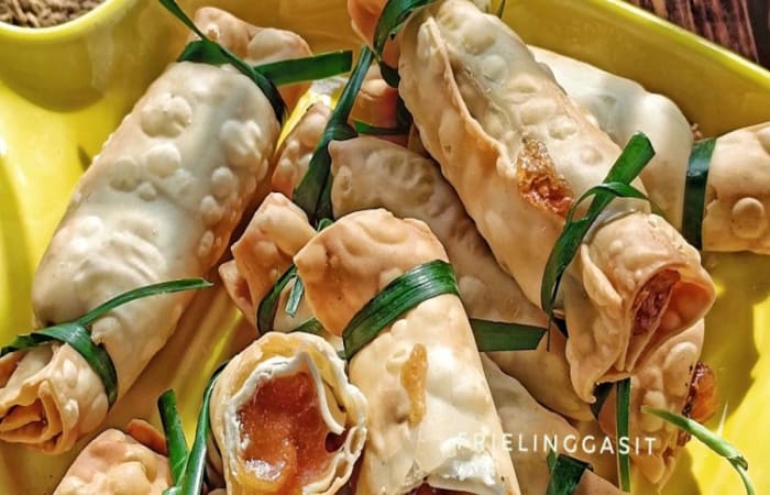Resep Pangsit Permen Kue Keranjang Paling Mudah dan Enak