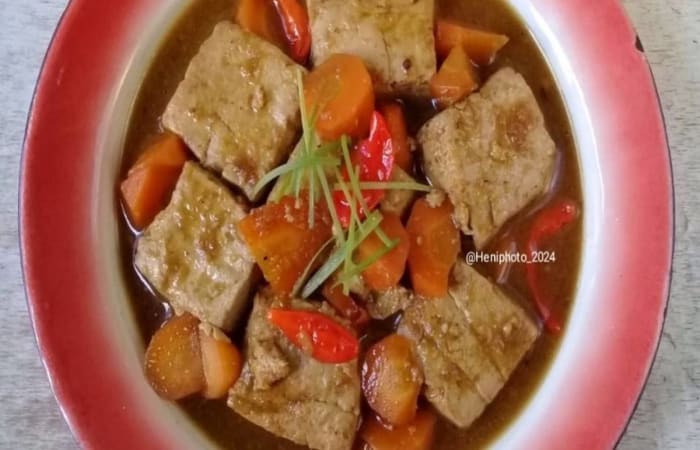 Resep Semur Tahu Putih Wortel Mudah dan Praktis Dihidangkan