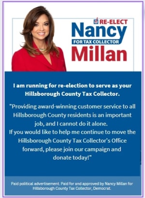 Nancy Millan for Hillsborough County Tax Collector