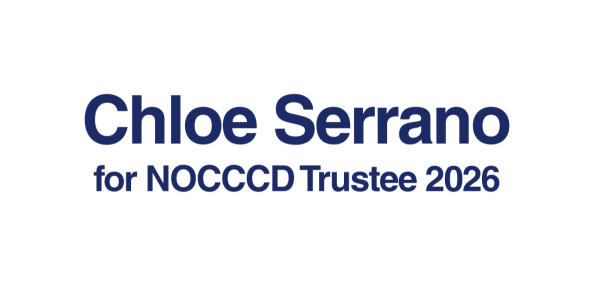 Chloe Serrano for NOCCCD Trustee 2026