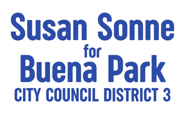 Susan Sonne for Buena Park City Council, District 3
