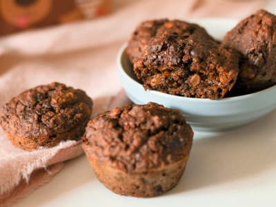 Recette de muffins au chocolat pour petits et grands
