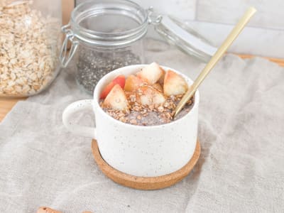 Deux recettes faciles à préparer avec nos Porridges + !