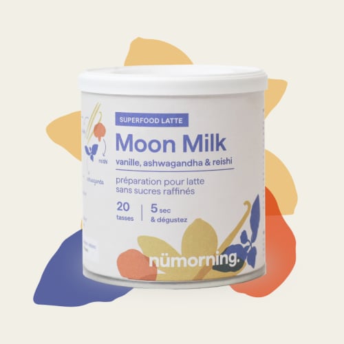 Paquet de granola bio maison pour le petit-déjeuner à l'avoine avec apports nutritionnels et quantité de sucre