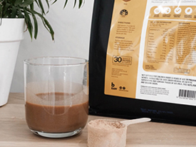 Choc Swirl Protein Banana Bread