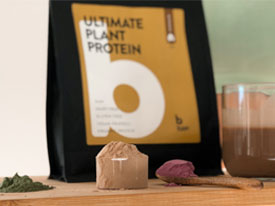 Double Stuffed Choc Coconut Protein Cream Biscuits