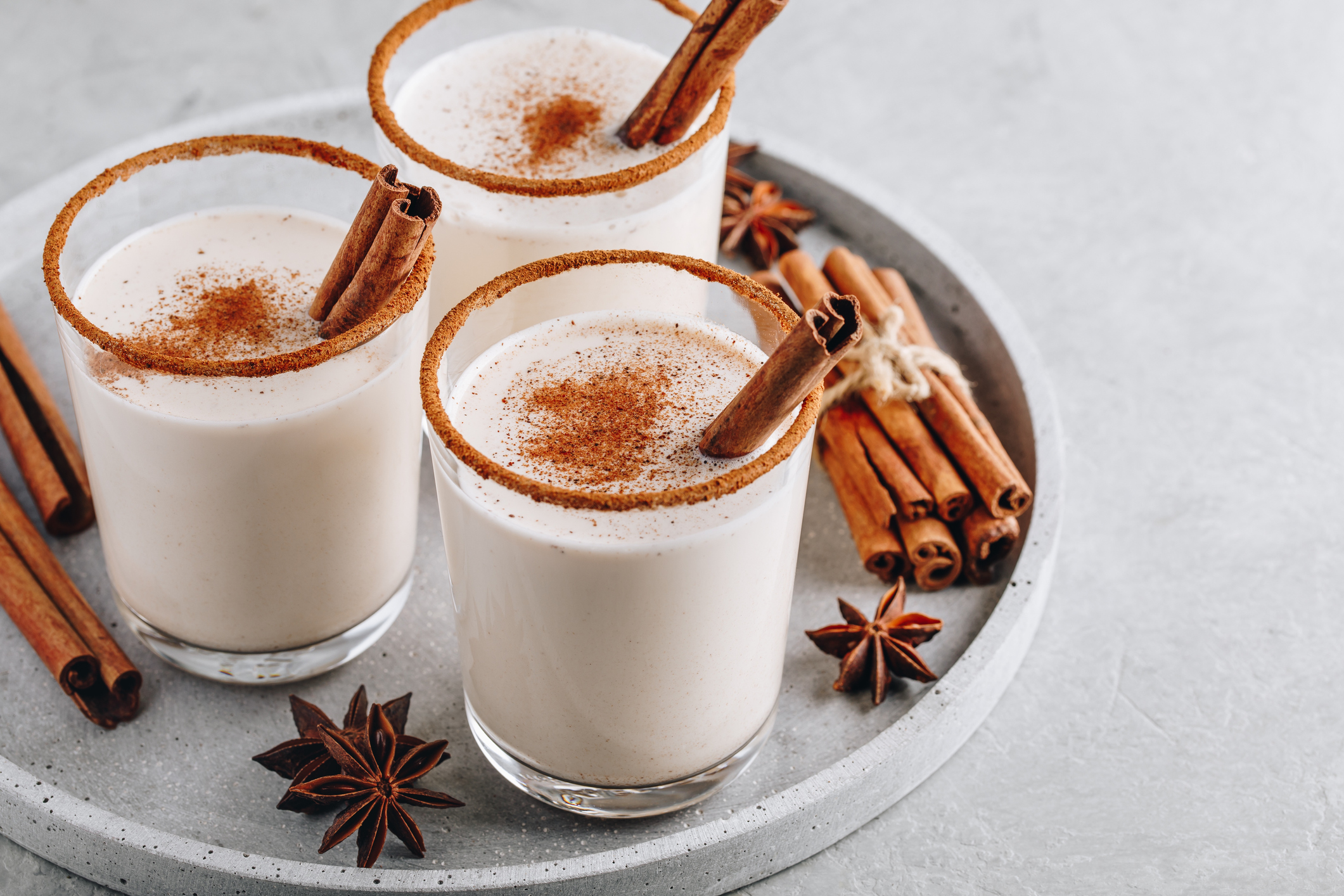 Vegan Protein Eggnog