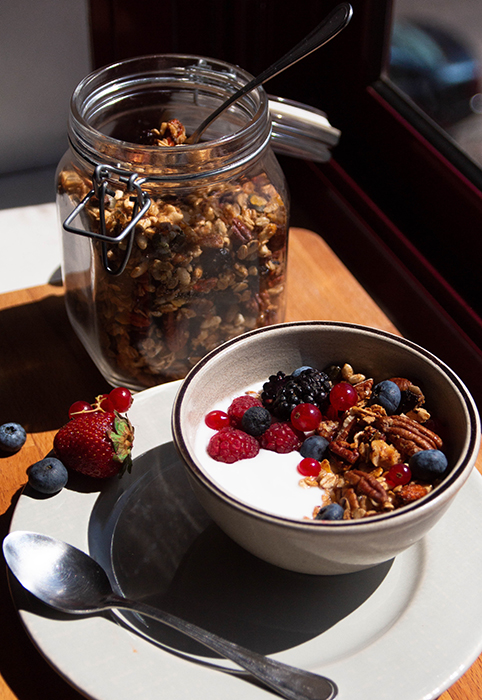 Protein breakfast muesli