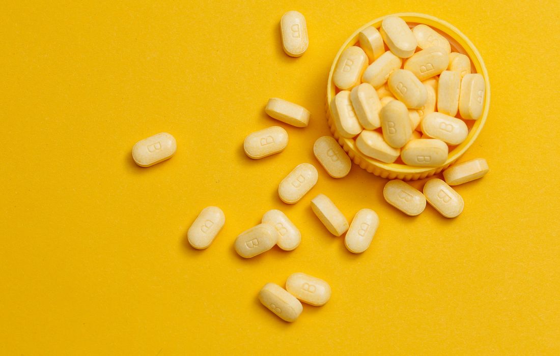 yellow B vitamin
