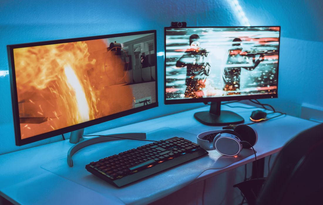 gaming setup
