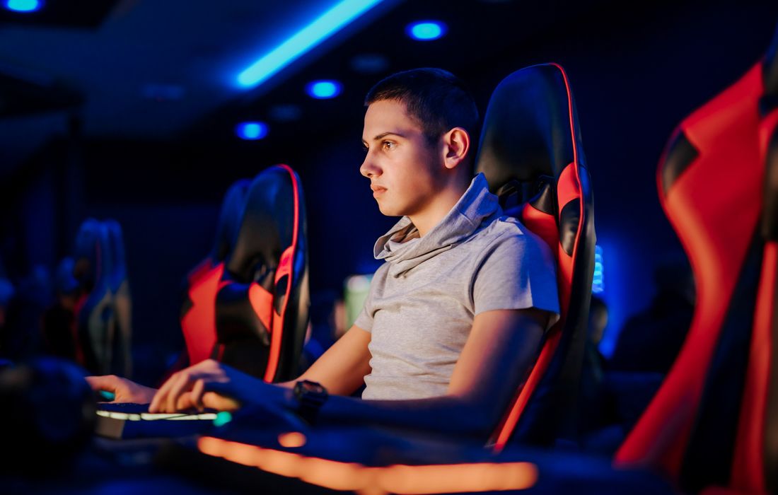 guy gaming