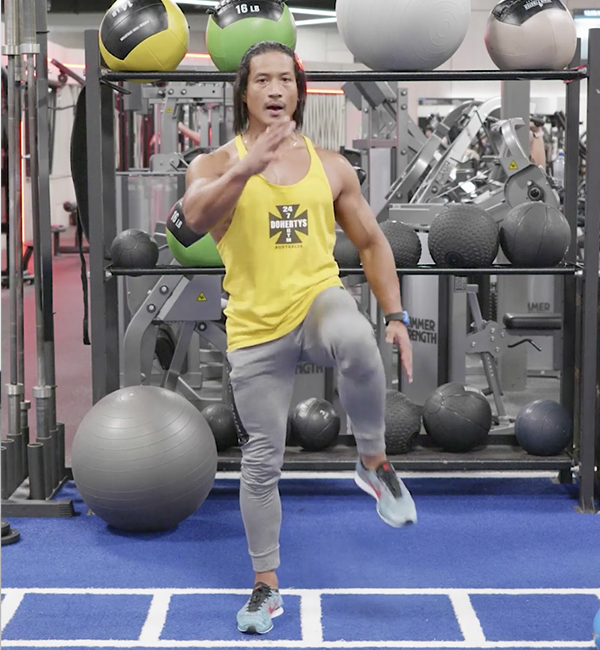 frog squat leg exercise