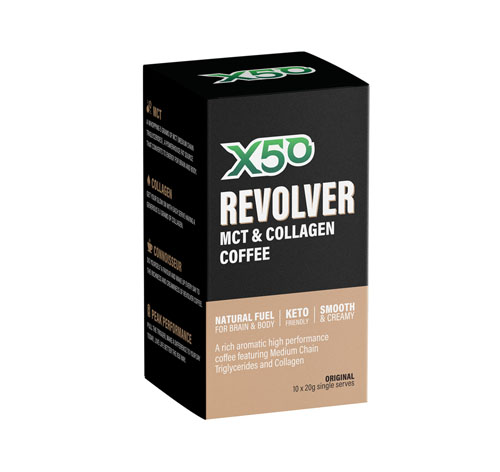 Revolver MCT & Collagen Coffee X50 