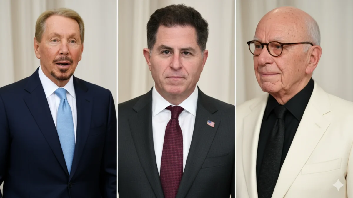 Trump Names Murdochs, Ellison, and Dell in TikTok Deal