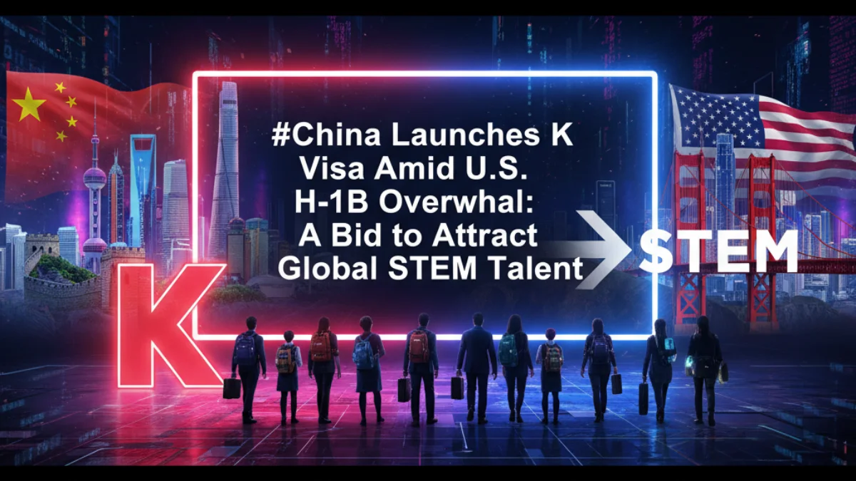  China Launches K Visa Amid U.S. H-1B Overhaul: A Bid to Attract Global STEM Talent
