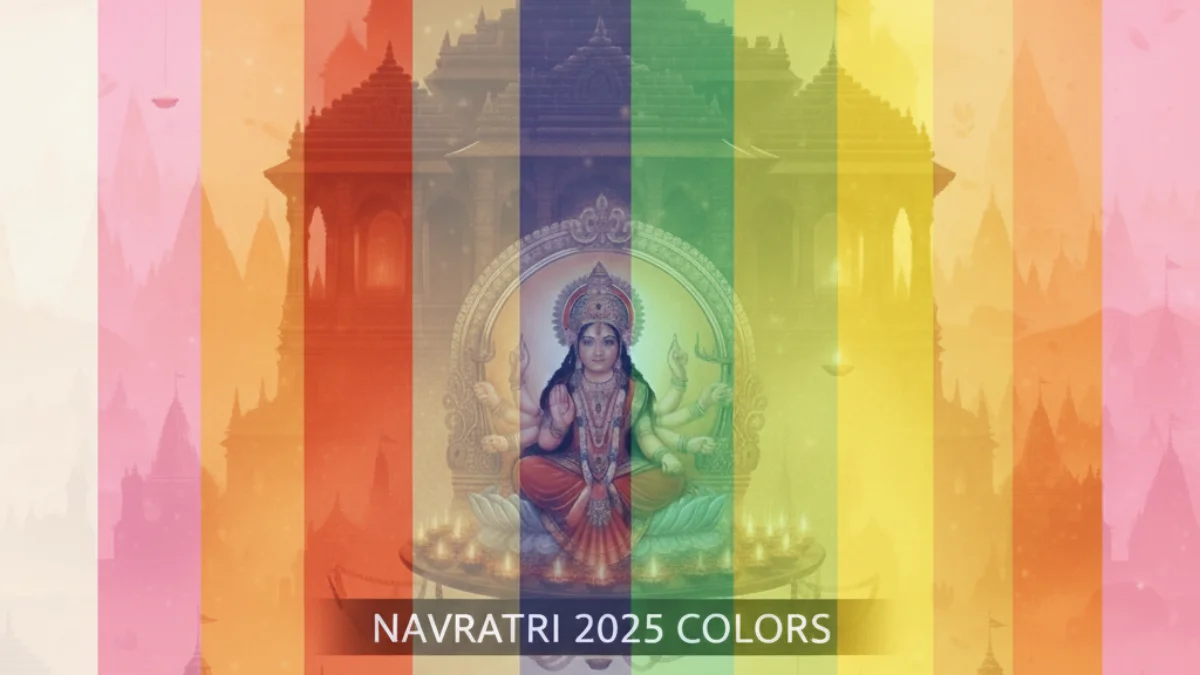 Navratri 2025 Colors: 9 Days of Vibrant Hues and Goddess Worship