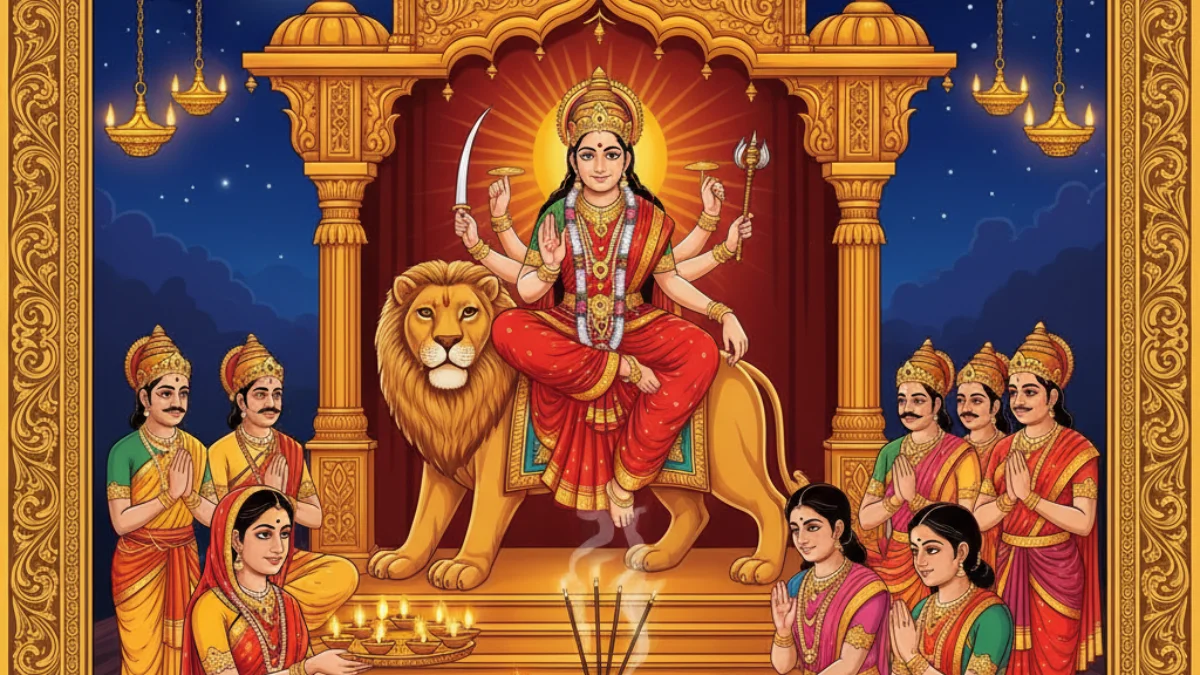  Durga Mata Ki Aarti: Lyrics, Meaning, and Navratri 2025 Rituals