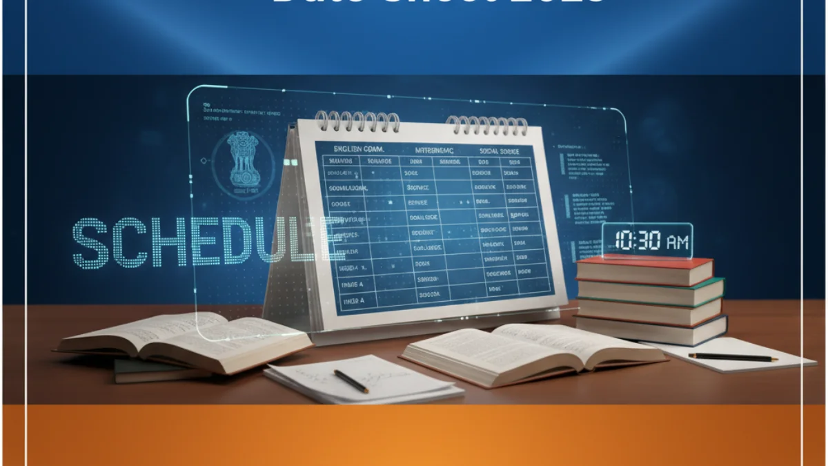 CBSE Class 10 Board Exam Date Sheet 2025: Full Schedule and Timetable