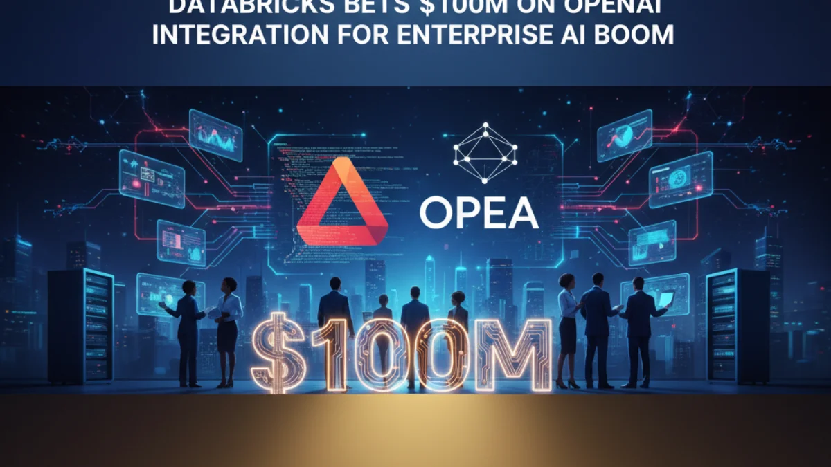Databricks Bets $100M on OpenAI Integration for Enterprise AI Boom