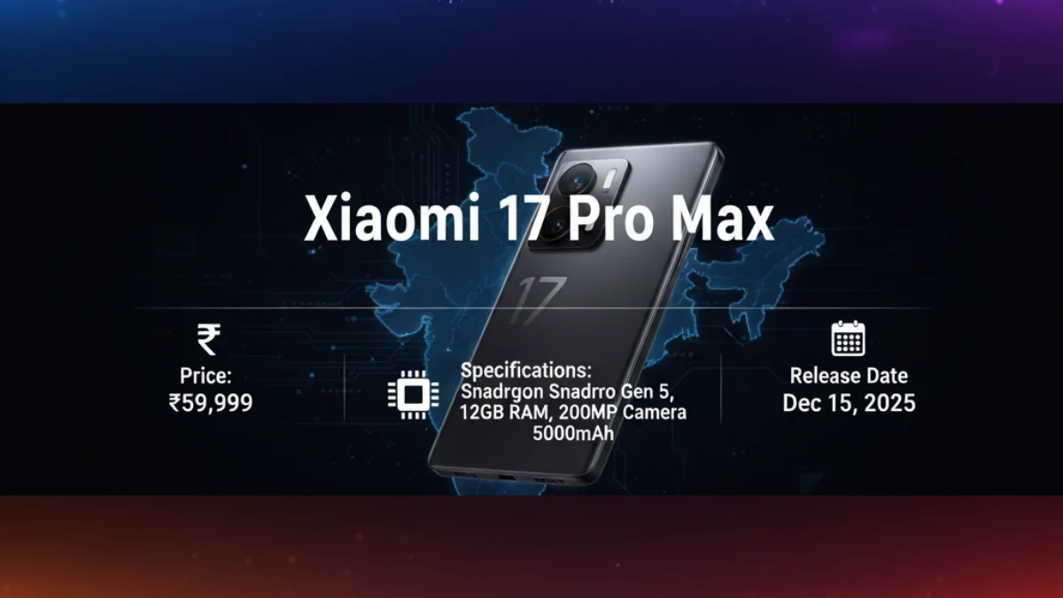 Xiaomi 17 Pro Max Dual Display
