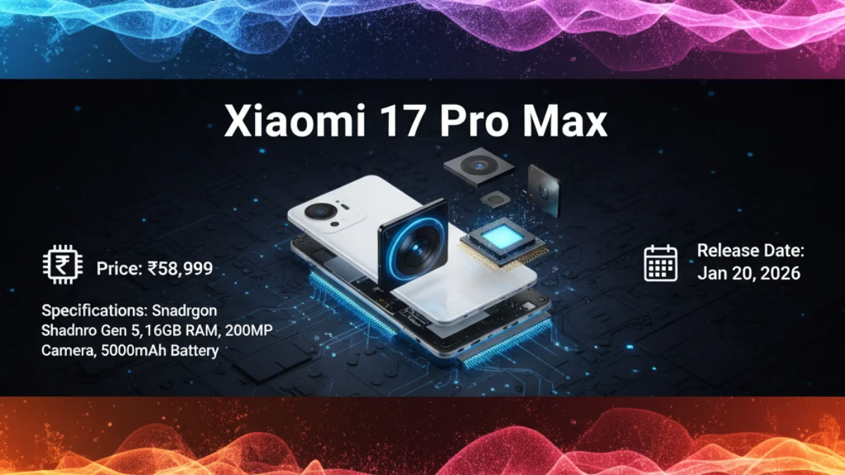 Xiaomi 17 Pro Max: Price, Specifications, and Release Date in India
