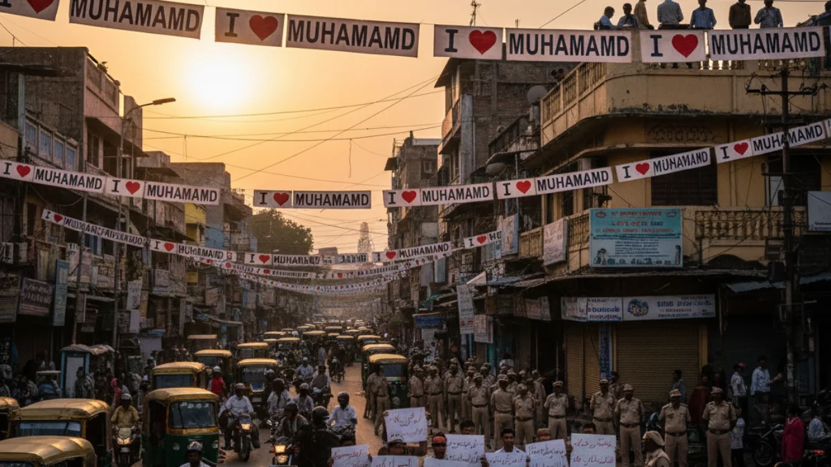  Kanpur Police Clarify Action in "I Love Muhammad" Controversy