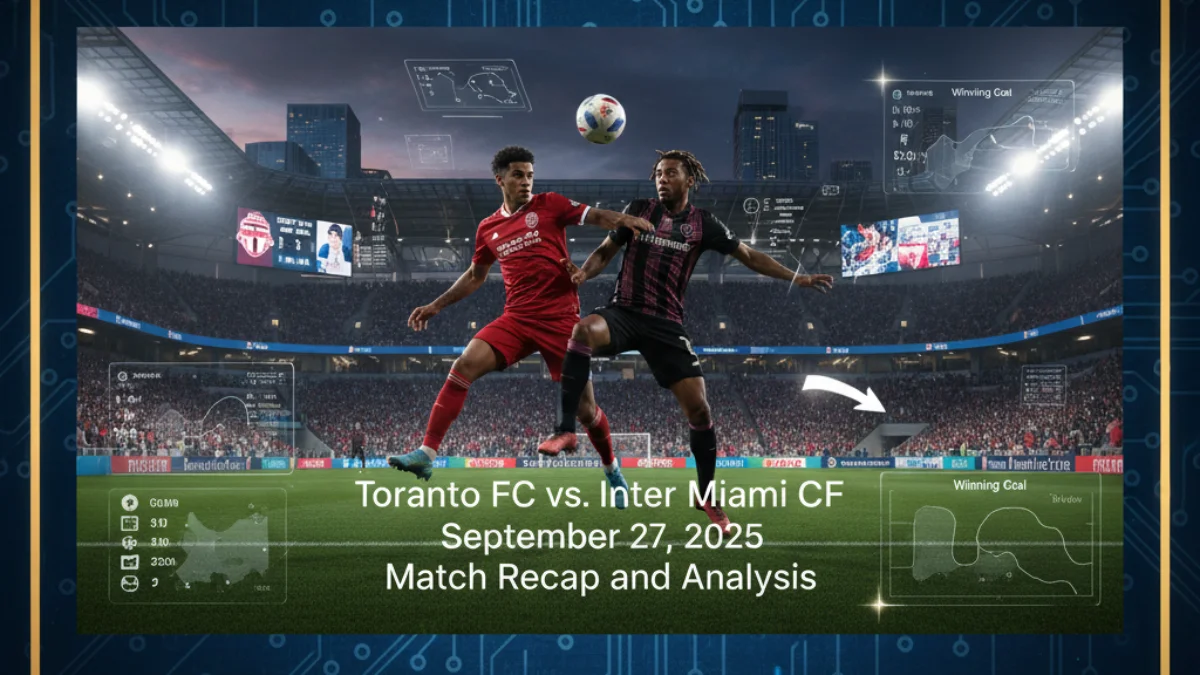 Toronto FC vs. Inter Miami CF: September 27, 2025 Match Recap and Analysis