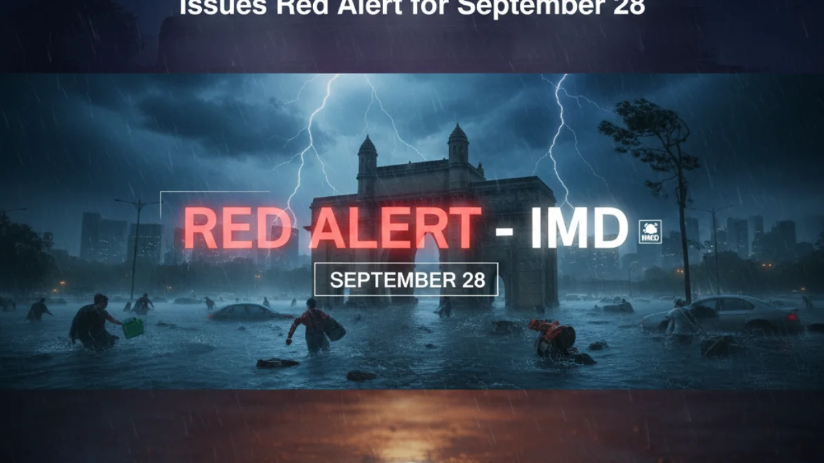  Mumbai Braces for Extreme Rains: IMD Issues Red Alert for September 28