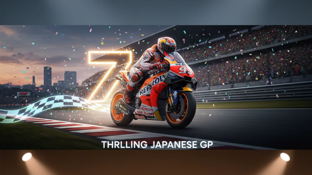 MotoGP 2025: Marquez Clinches Seventh Title in Thrilling Japanese GP