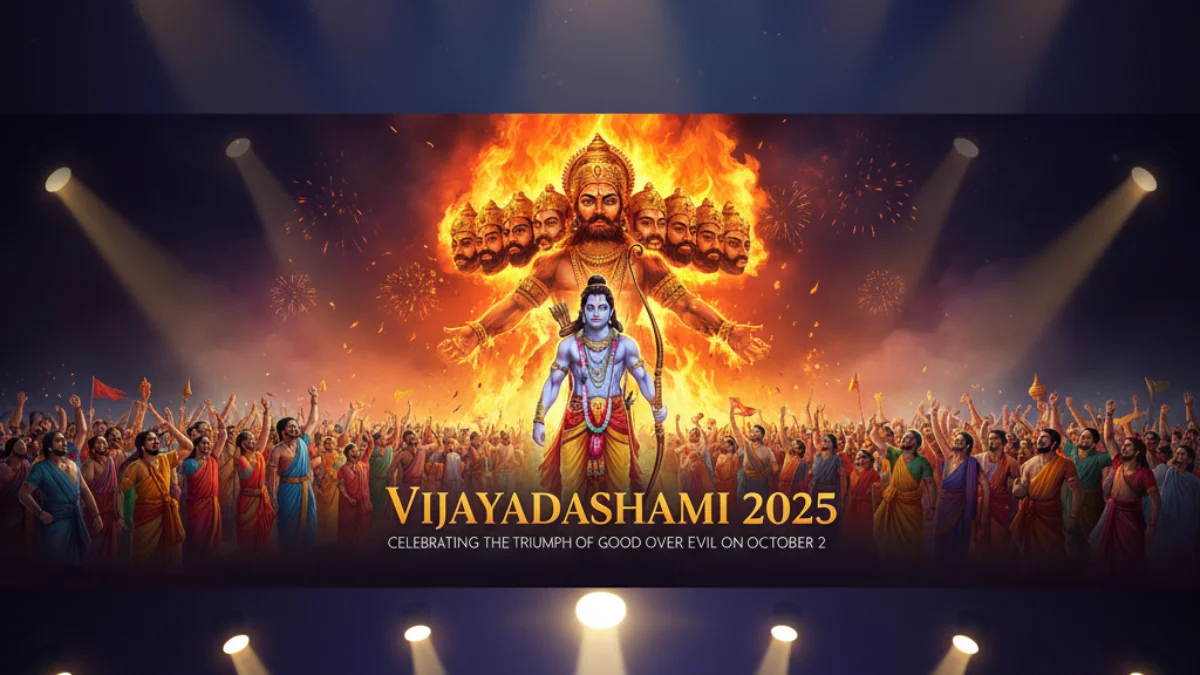 Vijayadashami 2025: Celebrating the Triumph of Good Over Evil on October 2