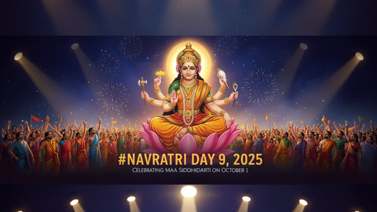 Navratri Day 9, 2025: Celebrating Maa Siddhidatri on October 1