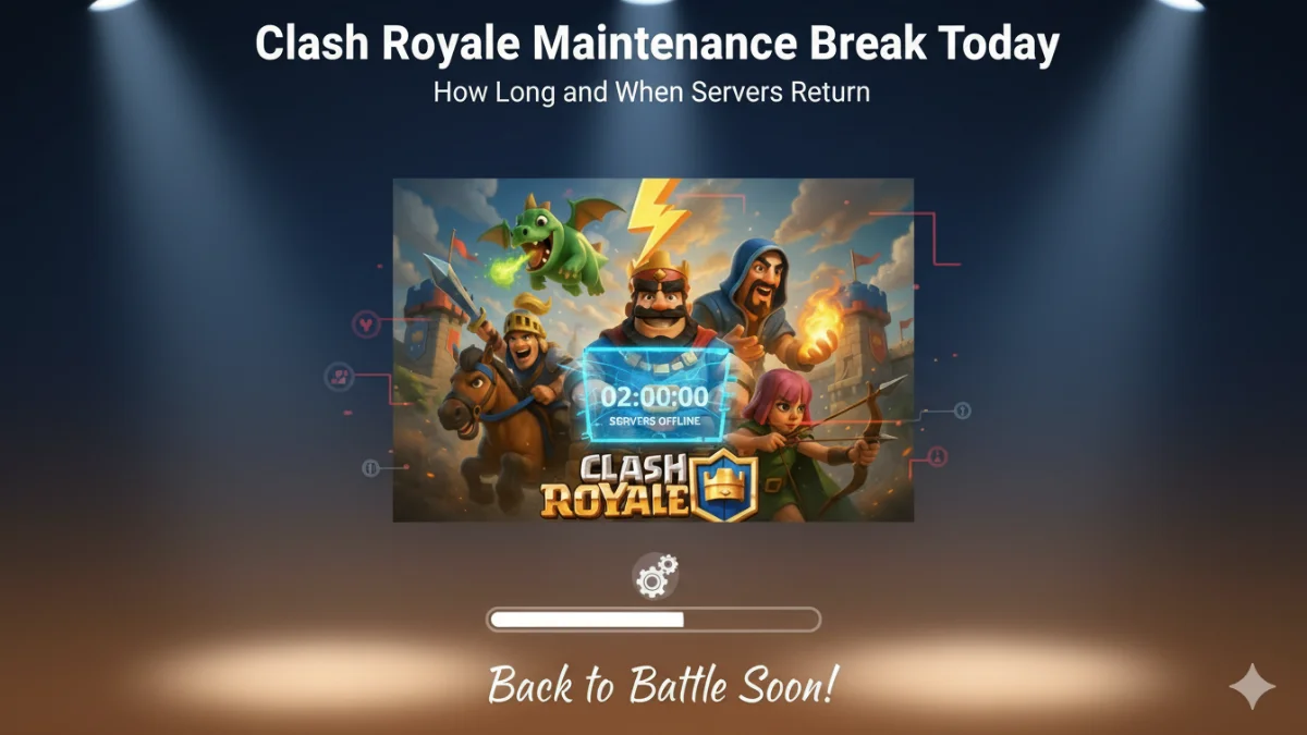 Clash Royale Maintenance Break Today: How Long and When Servers Return
