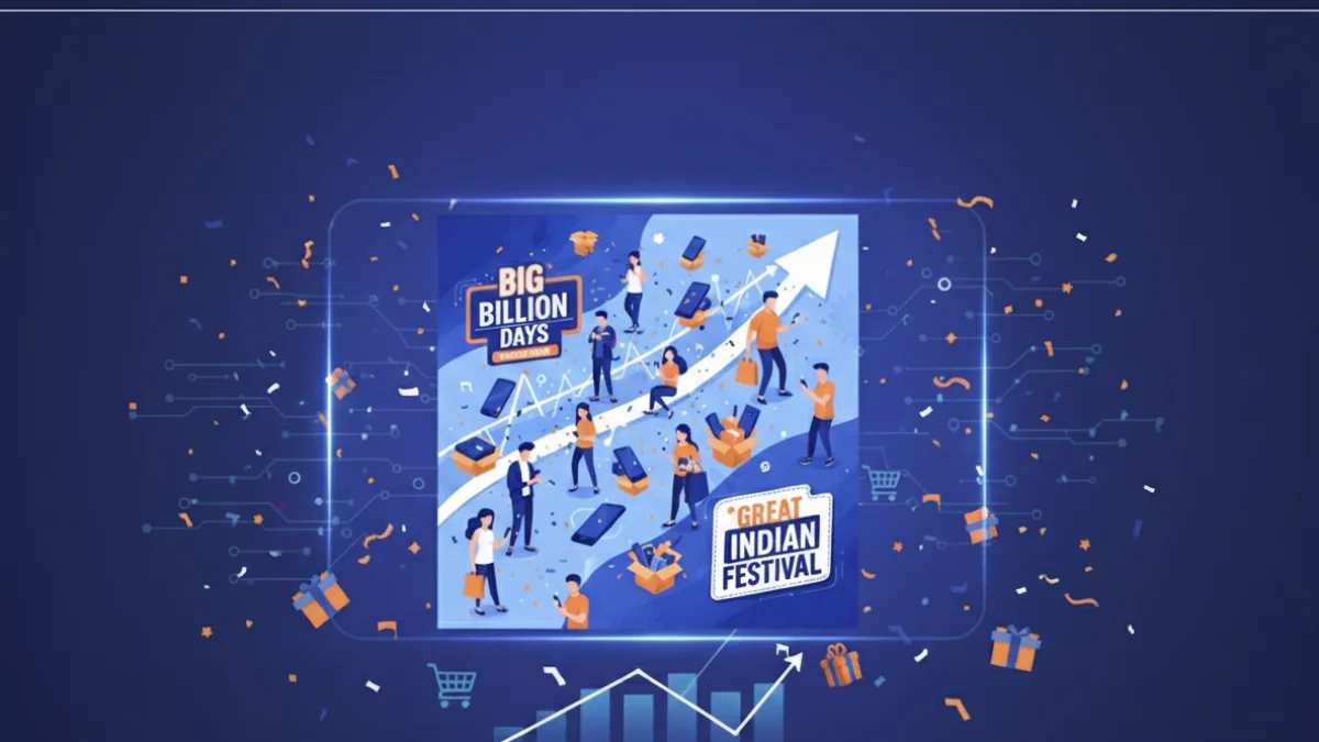Amazon, Flipkart Festive Blitz Drums Up 29% YoY Spike to ₹60,700 Crore 