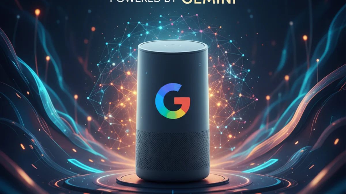 Google Teases Its New Gemini-Powered Google Home Speaker Coming in Spring 2026