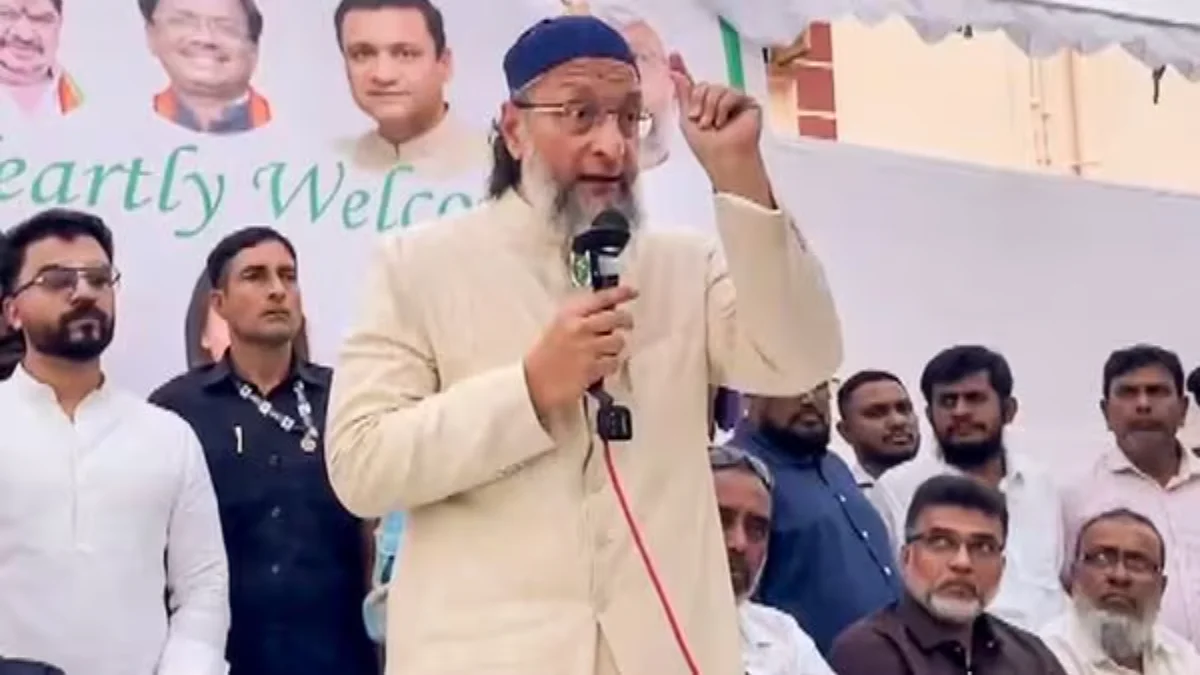 Owaisi Slams BJP Over ‘I Love Mohammad’ Row