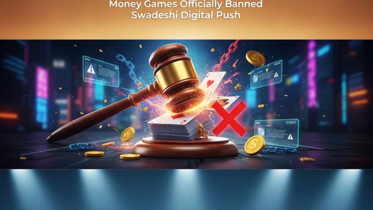 India’s New Online Gaming Law Takes Effect: Money Games Officially Banned