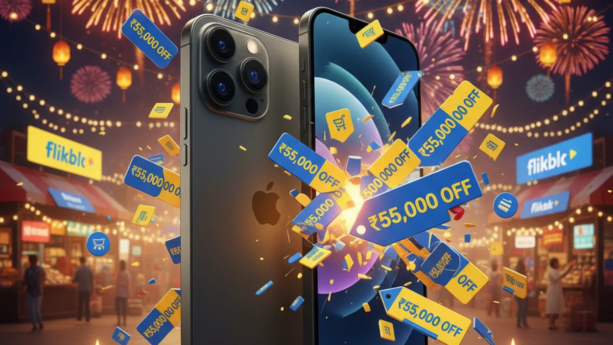  iPhone 16 Pro Max Price Crash: ₹55,000 Off in Flipkart Diwali Bonanza