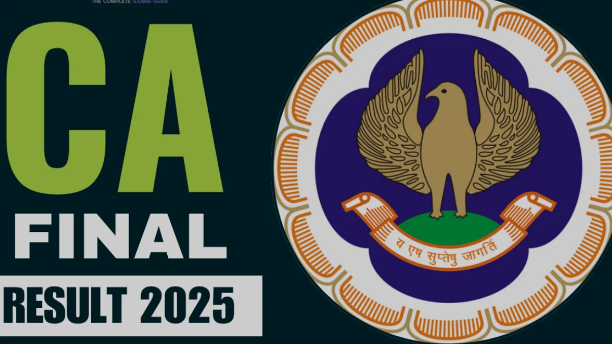 CA Final May 2025 Results Out: Top Ranks, Passers List & Key Insights